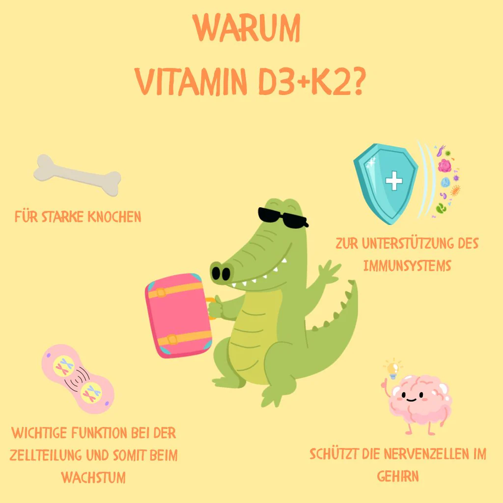 Artikelbild 4 des Artikels “GreenKing Vitamin D3 + K2 für Kinder “