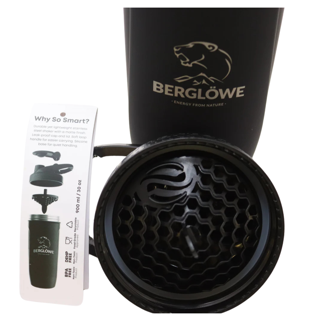 Artikelbild 4 des Artikels “Berglöwe Fitness Shaker aus Edelstahl “