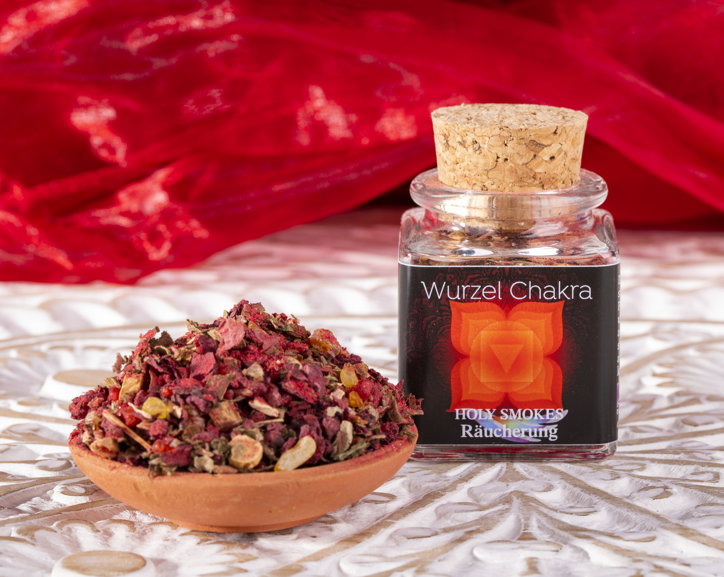 Artikelbild 4 des Artikels “Wurzelchakra Chakra Räuchermischung Holy Smokes “