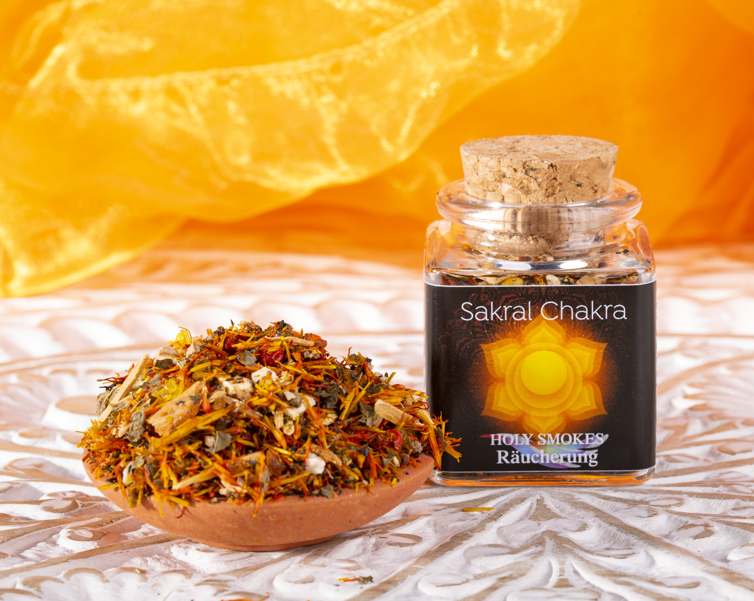 Artikelbild 4 des Artikels “Sakralchakra Chakra Räuchermischung Holy Smokes “