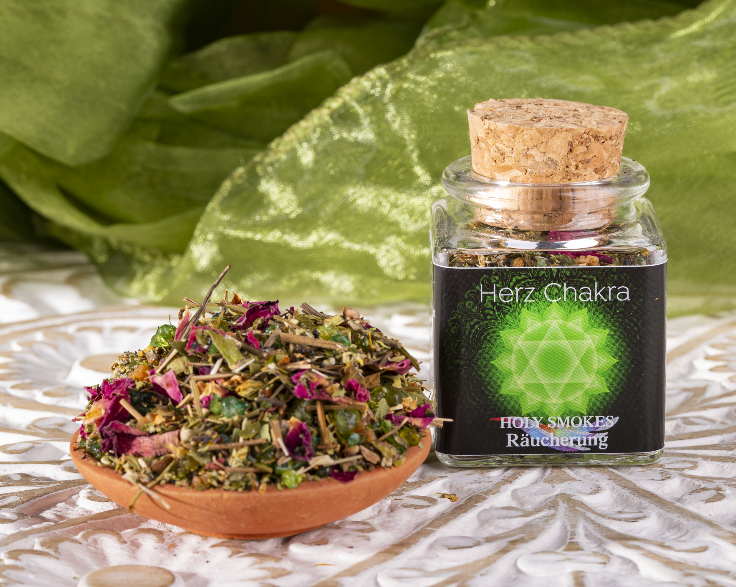 Artikelbild 4 des Artikels “Herzchakra Chakra Räuchermischung Holy Smokes “