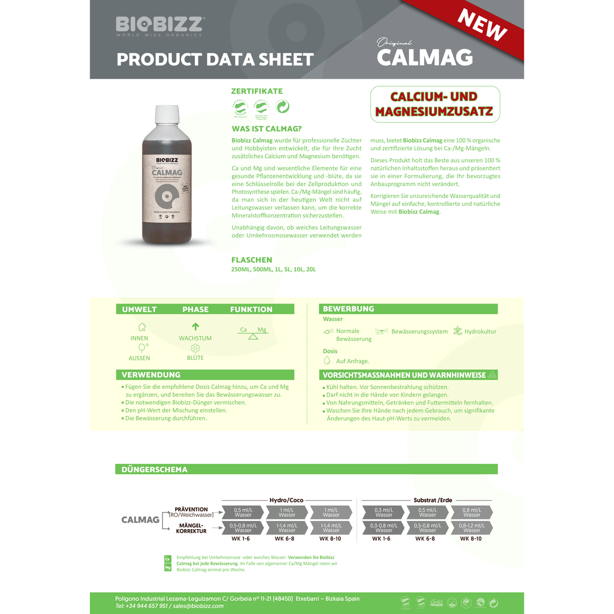 Artikelbild 5 des Artikels “BioBizz CalMag - Die zusätzliche Dosis von Calcium und Magnesium “