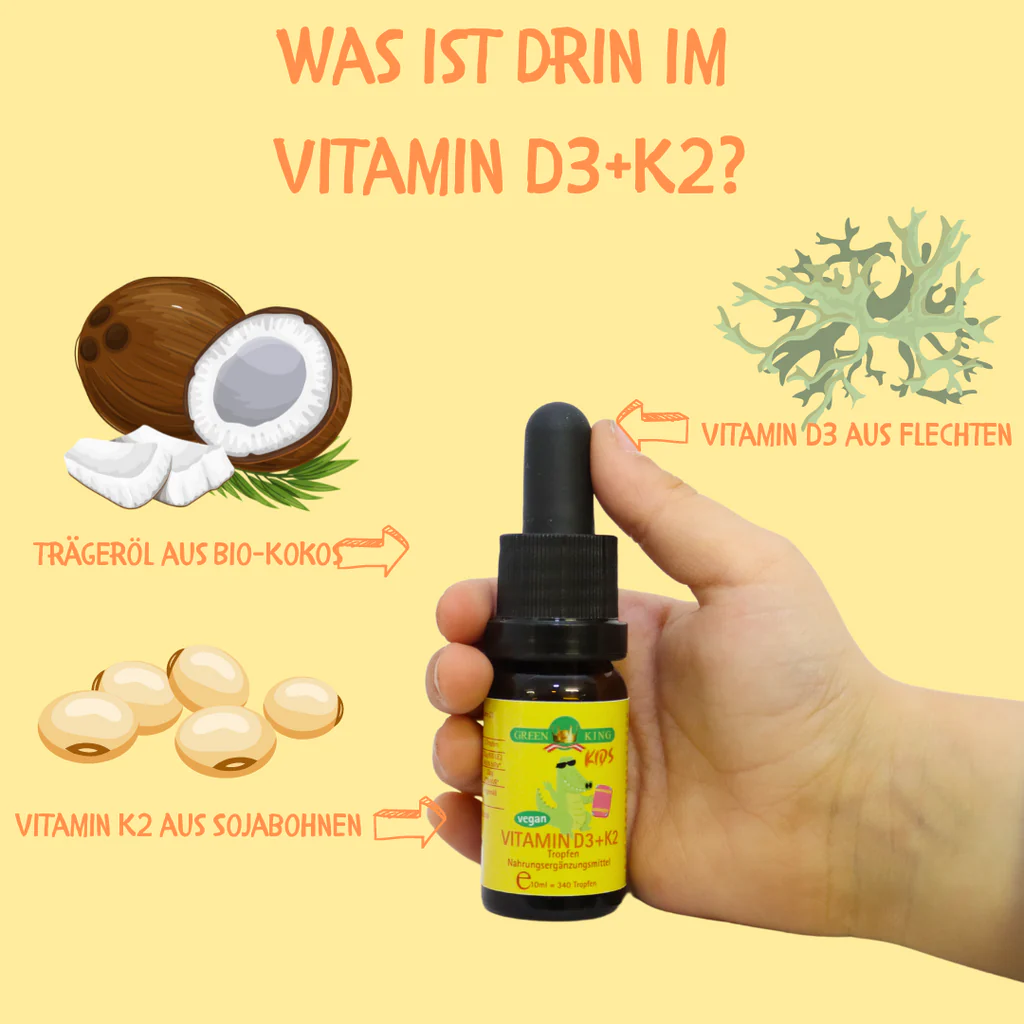 Artikelbild 6 des Artikels “GreenKing Vitamin D3 + K2 für Kinder “
